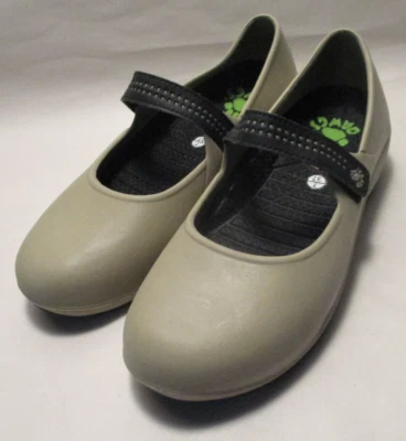 Zapatos de trabajo DAWGS Pro para mujer 7M (EU 37) tostados/negros gancho y bucle Mary Jane cojín Foto 1 de 4