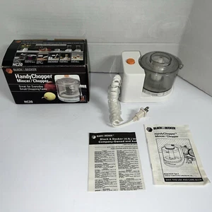 NEW Black & Decker Handy Mincer Chopper Food Processor Model HC20 BNIB 1987 - Picture 1 of 12