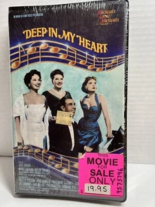 DEEP IN MY HEART MUSICALS GREAT MUSICALS VHS 1954-1982 MGM/UA HOME VIDEO - Imagen 1 de 4