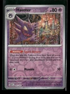 Pokemon Near Mint 151 Reverse Holo Haunter 130/165 - Picture 1 of 2