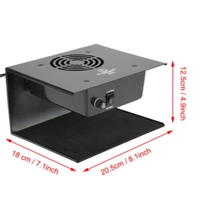 300W Nail Polish Dryer Fan Warm & Cool Wind For Drying Pedicure Manicure Machine - Picture 1 of 16
