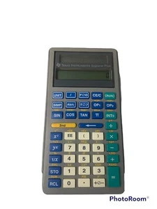 Texas Instruments Explorer Plus Solar Powered School Math Scientific Calculator  - Picture 1 of 3