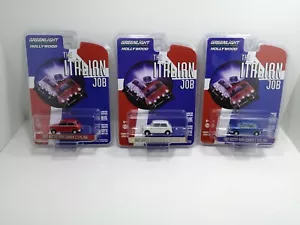 Greenlight Hollywood Complete Set of 3: 1967 Mini Cooper "The Italian Job" 1/64 - Picture 1 of 4