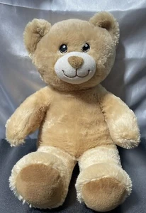 2016 Build a Bear Workshop Plüsch BABW hellbraun Bär bestickt braune Augen 16 Zoll - Bild 1 von 7