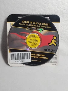 AOL 2005 Think Fast Top Speed Disc CD-ROM Disk Brand New Sealed CD XP VINTAGE - Afbeelding 1 van 4