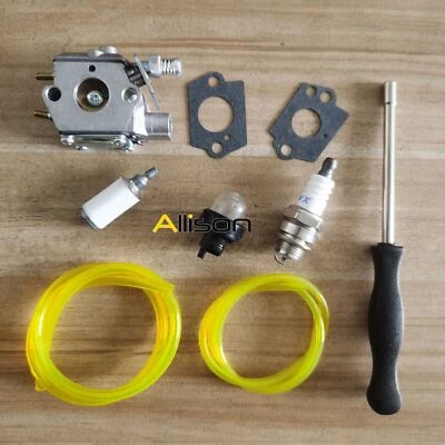 Carburetor Carb for Walbro WT-298A WA-219B 530035263 530069730 Fuel Line Kit - Image 1 of 4
