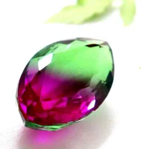 Tourmaline Bi-Color Natural Loose Gemstone EGL Certified Marquise Cut 100-102 Ct - Picture 1 of 4