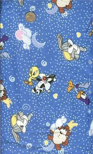 VINTAGE! LOONEY TUNES GANG - WARNER BROS. - 1998 - 2.75 YARDS - 60" WIDE - Picture 1 of 1