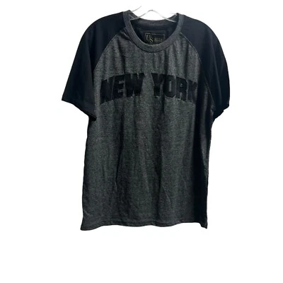 US Moda Mens T Shirt Size Large New York Graphic Short Sleeve Crew Neck New - Image 1 of 4