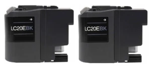 2 black ink toner cartridge for brother MFC-J785DW all-in-one AIO inkjet printer - Picture 1 of 1