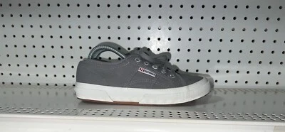 Superga Cotu Classic Womens Canvas Casual Shoes Sneakers Size EU 37 US 6.5 Gray - Image 1 of 4
