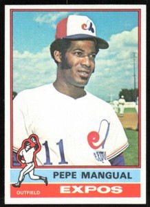 1976 Topps Pepe Mangual Montreal Expos #164