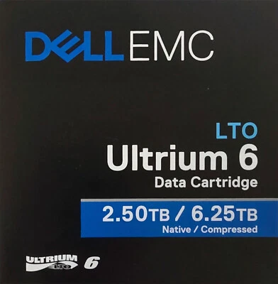 Dell LTO Ultrium 6 Data Cartridge 2.50 TB/ 6.25 TB Datenkassette - Bild 1 von 3