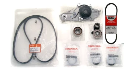 Genuine + OEM Timing Belt & Water Pump Kit FOR  2013 - 2020 Honda Acura V6 3.5L - Image 1 of 4