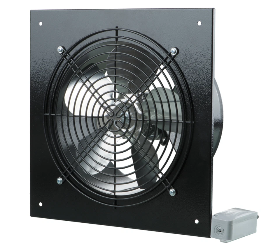 VENTS Ventilatore a parete silenzioso ventola scarico 150 mm canale attacco OV1 IP24 protezione acqua