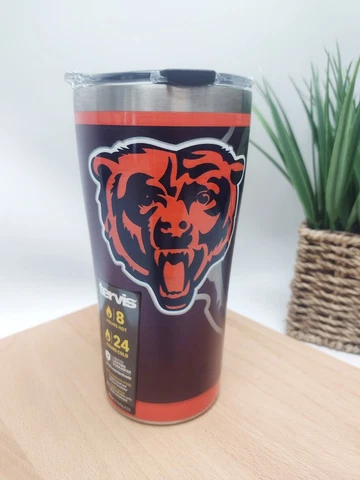 Tervis - Rush 20oz Stainless Steel tumbler - NFL - Chicago Bears Cover
