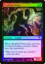 Maalfeld Twins FOIL Avacyn Restored NM Black Uncommon MAGIC MTG CARD ABUGames