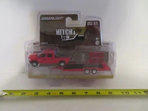 Greenlight Hitch & Tow 2016 Ram 2500 Heavy Duty Car Trailer 2016 NIP - Picture 1 of 5
