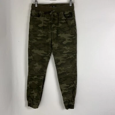 Pantalones Lee Jóvenes Niños Grandes Calce Relajado Jogger Camuflaje Pull On Elástico Foto 1 de 4