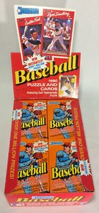1990 Donruss Baseball Cards, 1 Unopened Sealed Wax PACK From Wax Box, 16 Cards