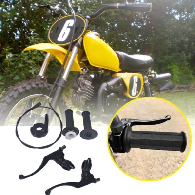 For Honda CRF100/50F XL100 125 XR100R/80R Throttle Cable Clutch Brake Lever Set - Image 1 of 4