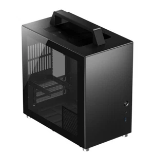 Jonsbo T8 PLUS Mini-ITX Gehäuse, Tempered Glass - schwarz - Afbeelding 1 van 4