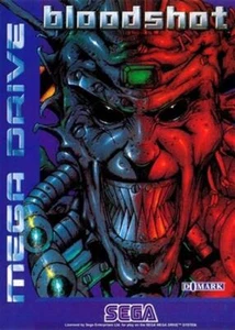 Bloodshot - Sega Mega Drive Action Adventure Shooter Strategy Video Game Boxed - Picture 1 of 1