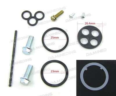 Fuel Petcock Valve Repair Set VF1000R VF700F VF750F VFR700 VFR750F - Image 1 of 4
