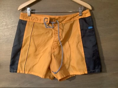 Structure Sport 男式尼龙游泳裤,尺寸大号橙色 — 第 1/4 张图片