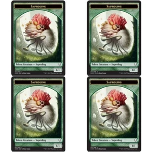 4 x SAPROLING TOKEN NM Dominaria mtg White - Token Com (A) - Picture 1 of 1