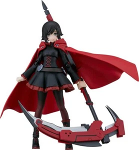 FIGMA RWBY Ice Snow Empire Ruby Rose Nonscale Plastic Painted Movable Figure - Picture 1 of 4