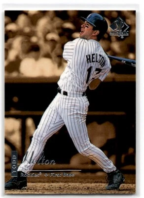 1999 SP Authentic Todd Helton Colorado Rockies #32 - Image 1 of 2