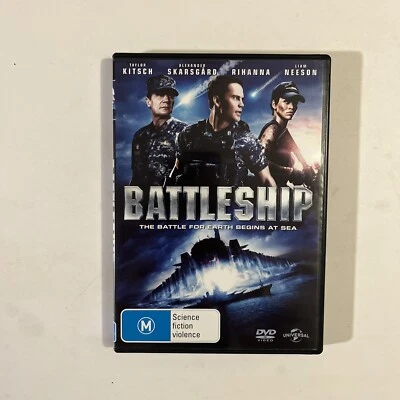 Battleship (DVD, 2012) Alexander Skarsgard Taylor Kitsch Rihanna Region 4 PAL - Image 1 of 4