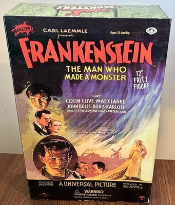 Sideshow Universal Monsters Frankenstein Fritz 12” Action Figure 2001 New - Image 1 of 4