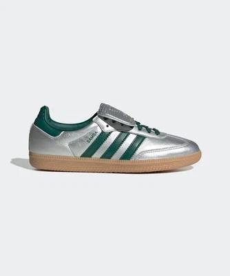 Adidas Women's Samba LT Leather 'Silver/Green' - JR1168 Expeditedship - Image 1 of 4