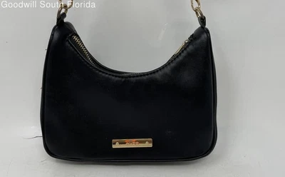Bolso hobo de hombro con correa de cadena de cuero negro Aldo para mujer Foto 1 de 4