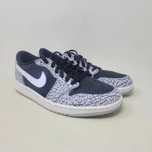 Air Jordan 1 Retro OG Low Black Cement Men's Size 8 CZ0790-001 - Picture 1 of 10