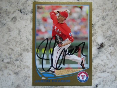 游骑兵队 Jason Frasor 签名亲笔签名 2013 Topps # 1512 / 2013 完好 — 第 1/2 张图片