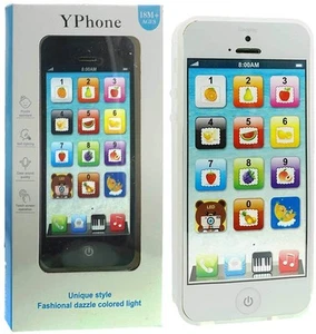 1 Pc Phone Kids Learning Toy Play Cell Phone with USB Recharable - Picture 1 of 7