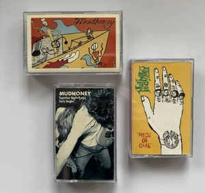 Mudhoney Cassette Tape Bundle Job Lot Rock Grunge X 3 Albums - Picture 1 of 5