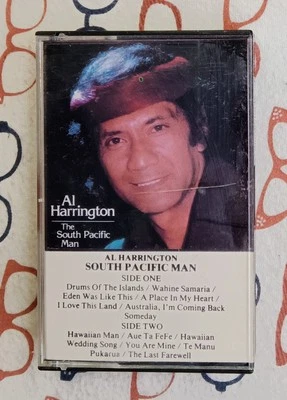 Al Harrington The South Pacific Man 1982 Cassette Album Hawaiian Samoan VG+/VG+ - Image 1 of 4