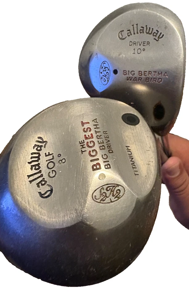 Callaway Big Bertha Drivers – War Bird & Biggest Big Bertha Titanium - Image 1 of 1