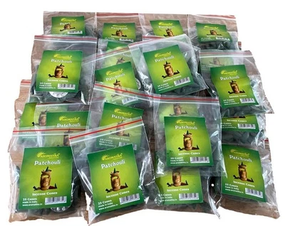 Natural Patchouli Incense Cones-100-Rolled with Natural resins and Oils - Image 1 of 4