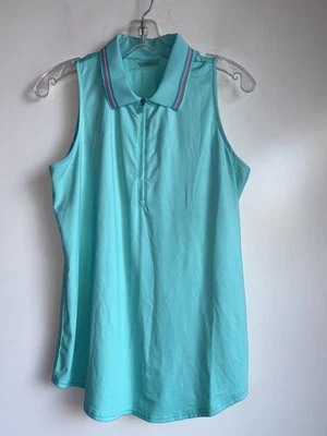 Polo de tenis de golf con cremallera 1/4 JOFIT TALLA MEDIANA SIN MANGAS Foto 1 de 4