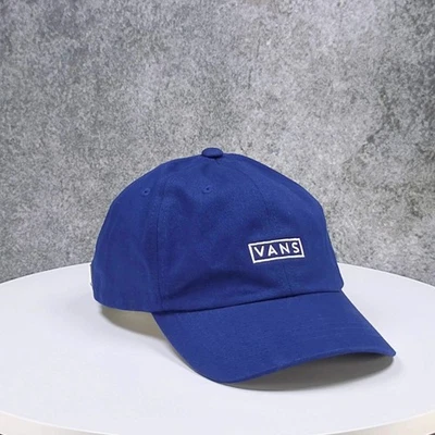 Gorra de béisbol Vans Drop V II azul para hombre gorra ajustable con logotipo con correa Foto 1 de 4