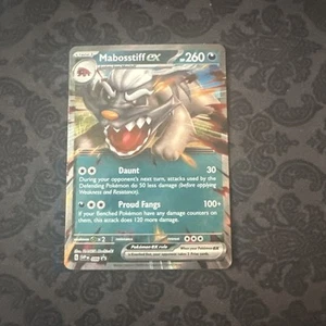 Mabosstiff ex 086 Sv: Scarlet & Violet Promo Cards Holo - Picture 1 of 2