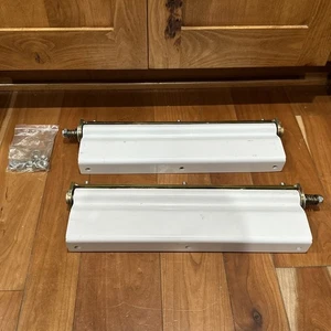 182496 RV Trailer Swing Out Extension Brackets | Set of 2 | White - Picture 1 of 13