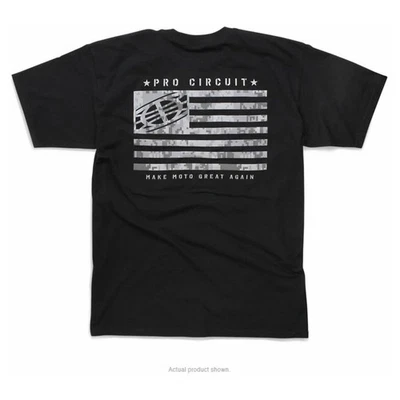 Pro Circuit Black Flag T-Shirt ( Mens M / Medium ) 6411810-20 - Image 1 of 2
