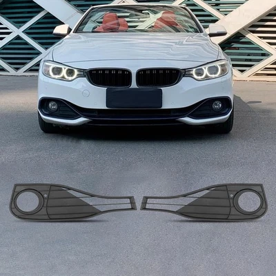 1 Pair Fog Light Trim For 2014-2016 BMW 428i 435i 2017-2020 430i LH&RH - Image 1 of 4