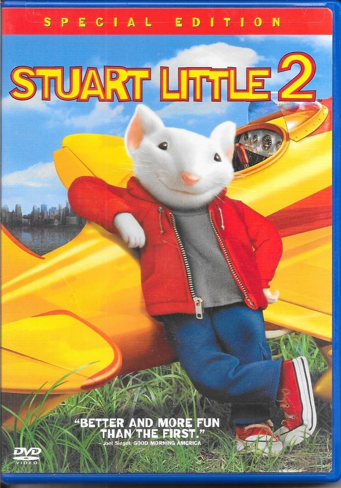 STUART LITTLE 2-1 DVD SET-2002-ENGLISH/FRENCH-FREE SHIPPING IN CANADA - Image 1 of 4